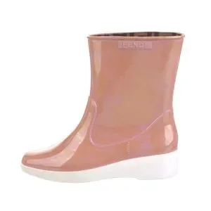 Fendi Shoes Nib Fendi Pink Ankle Rain Boots In Size Poshmark